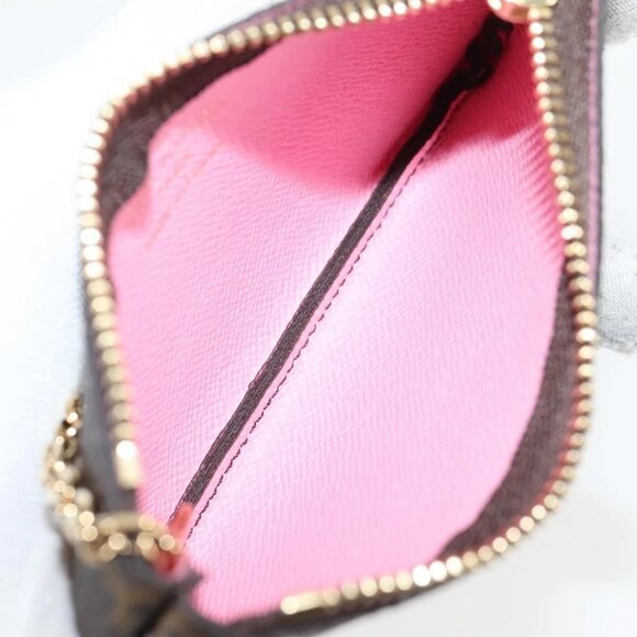 LOUIS VUITTON Vivienne Ice Skating Pochette Cles Coin Purse M82620 Auth 131842M - Picture 13 of 16